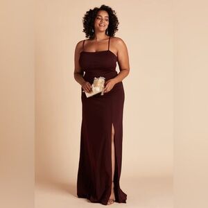 NWT Birdy Grey Benny Dress in Crepe Cabernet